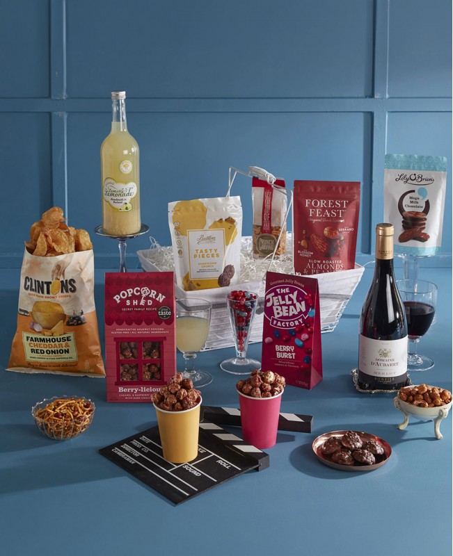 Family Film Night Gift Basket Family Film Night Gift Basket